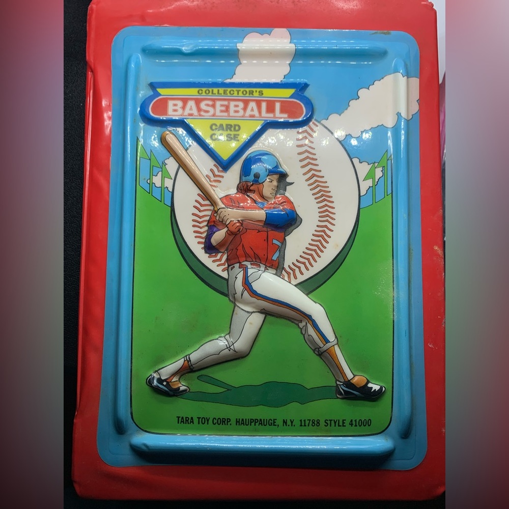 Baseball Card Album Retro Tara Toy Corp 1980s Vintage Collector's W/MLB Players